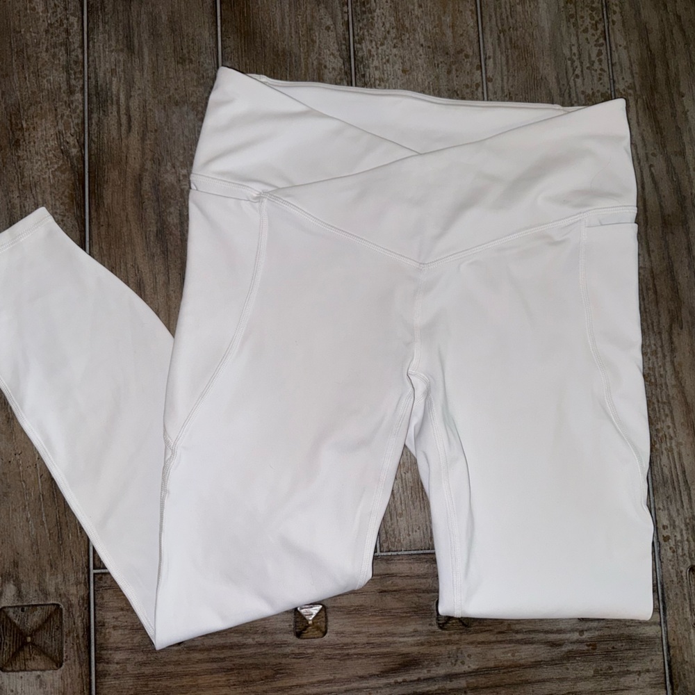 Fabletics Medium White Leggings - image 1